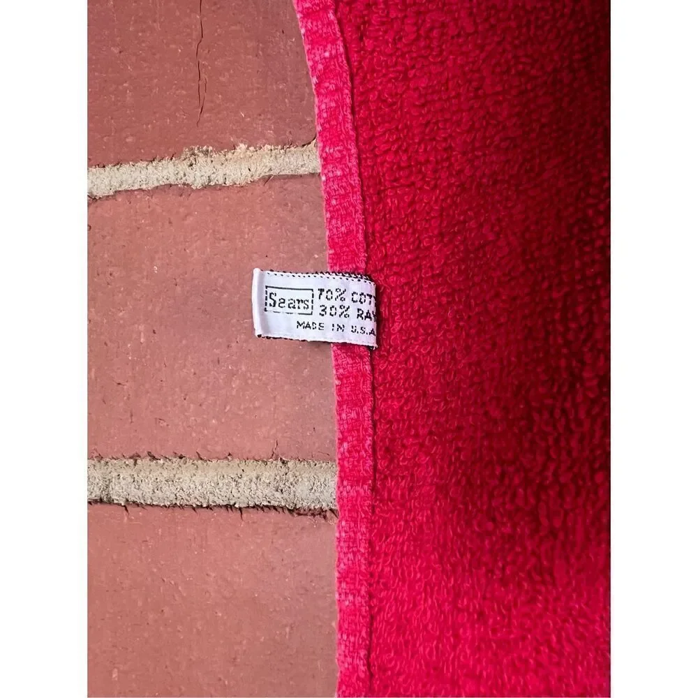 Vintage Sears Washcloth